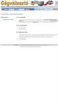 Mobile Screenshot of cegvalaszto.hu